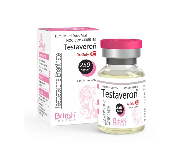 Testaveron Testosterone Enanthate British Pharma Steroids